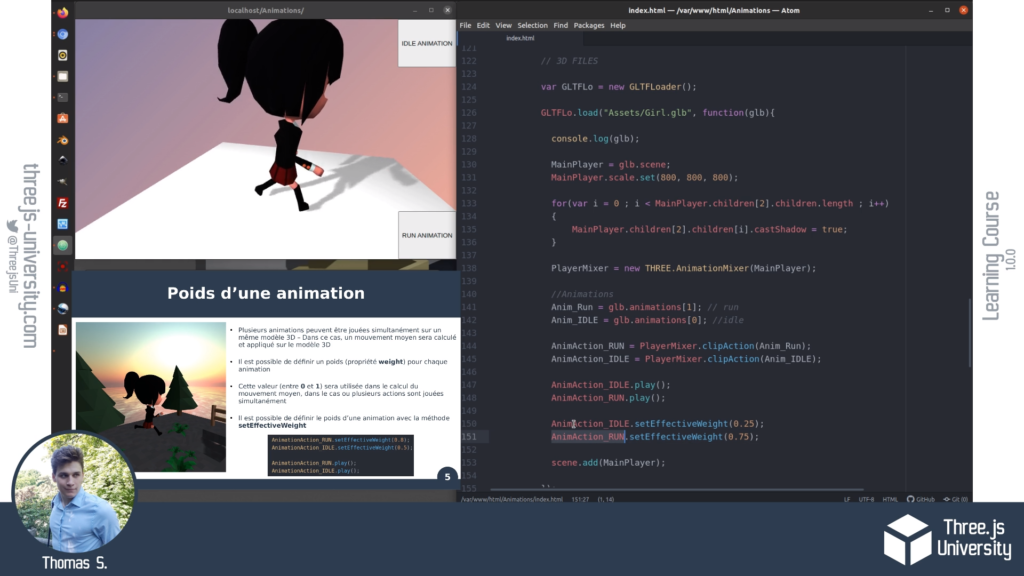 Three.js University Complete Guide – Animations